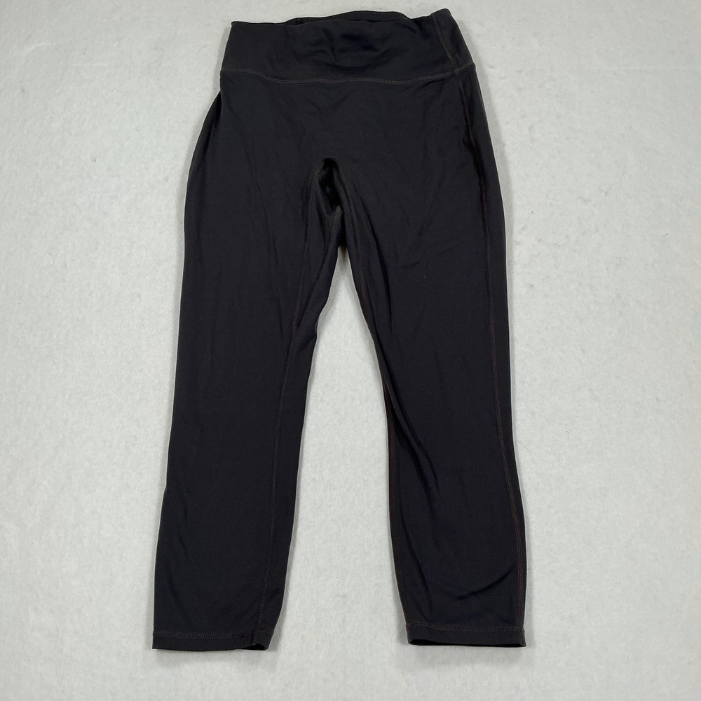 Fabletics Womens Gray High Waisted Cropped Leggings Size S CS1933469-0273-17030